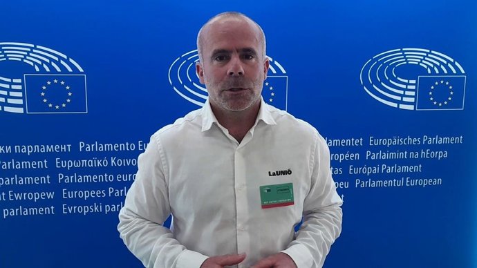 Carles Peris en Bruselas