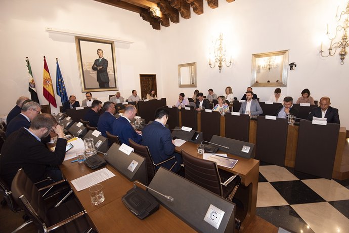 Pleno de la Diputación de Cáceres del mes de marzo