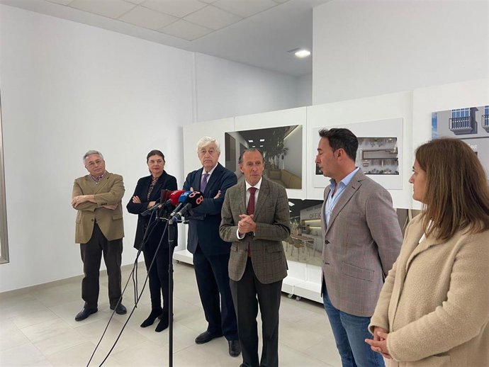 José María Román en el espacio Coworking Fábrica de la Luz de Chiclana.