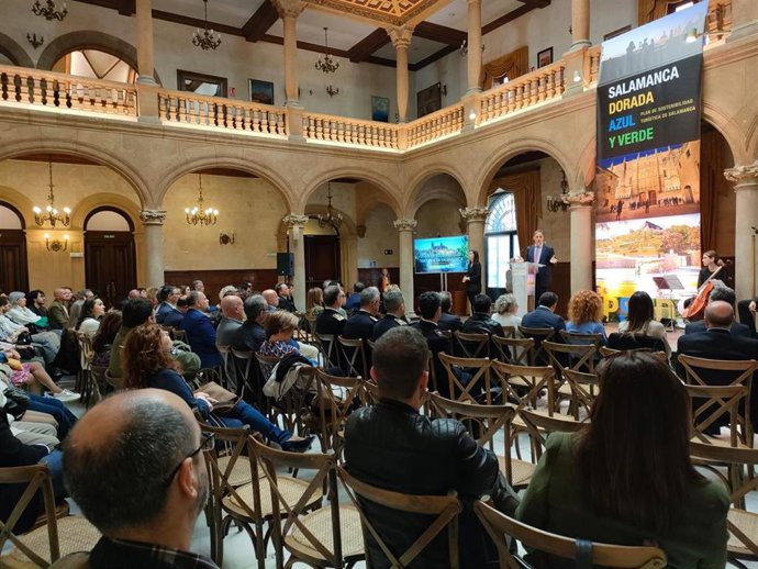 Presentación del Plan de Sostenibilidad de Salamanca.