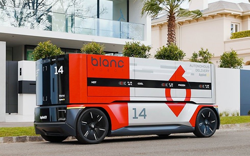 Archivo - El Blanc Robot de Applied EV