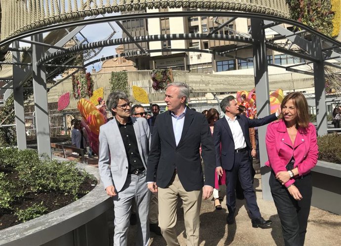 Inauguración de la plaza Salamero