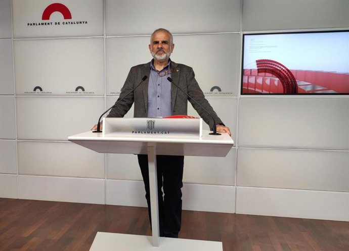 El president de Cs al Parlament, Carlos Carrizosa