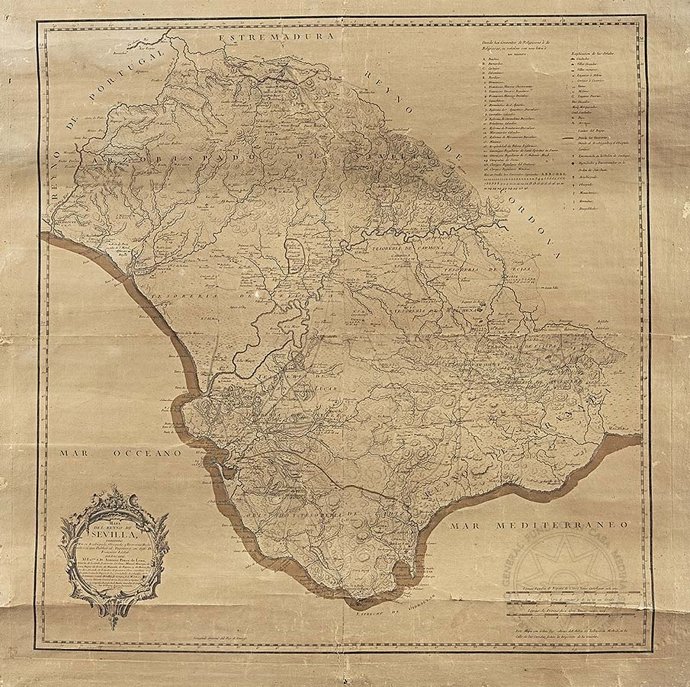 Archivo - Mapa del Reino de Sevilla