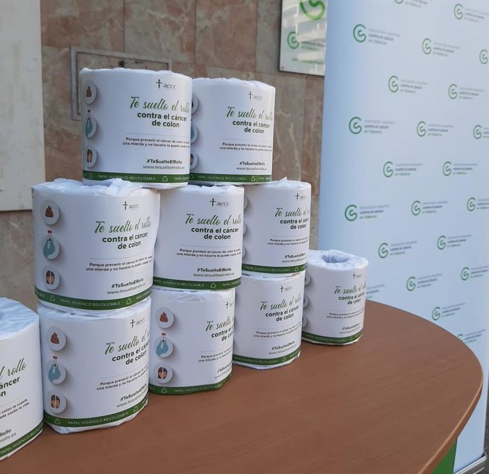 Campaña de la AECC 'te suelto el rollo contra el cáncer de colón'