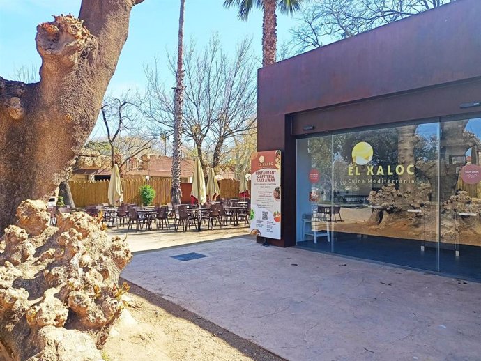 El Xaloc, un dels dos restaurants nous del Zoo de Barcelona