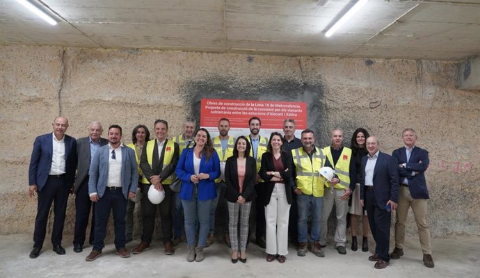 Comienzan las obras del cañón peatonal que conectará la estación de Xtiva con la Línea 10 de Metrovalencia
