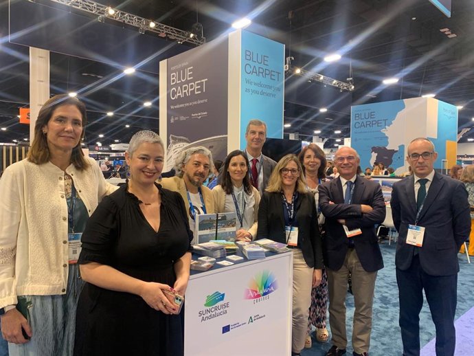Delegación de Málaga en Seatrade Cruise Global