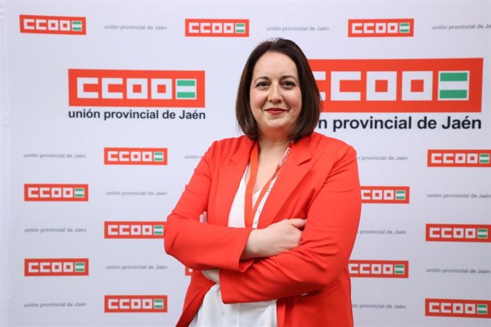 Silvia de la Torre, secretaria general de CCOO Jaén