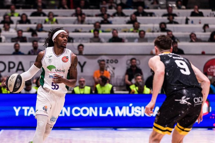 Archivo - Kendrick Perry durante un partido con el Unicaja