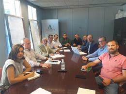 Reunión de la Federación de Servicios, Movilidad y Consumo (Fesmc) de UGT Andalucía con la Agencia Pública de Puertos de Andalucía(Appa).