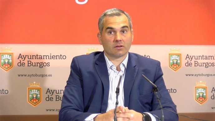 El concejal de Deportes del Ayuntamiento de Burgos, Levi Moreno.