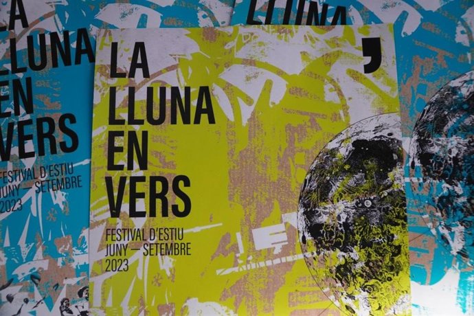Cartel del festival de verano 'La Lluna en Vers 2023'