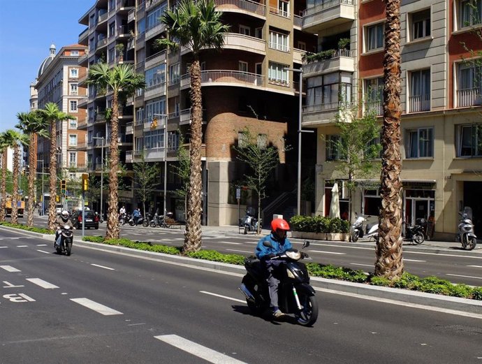 Motocicletas en Barcelona