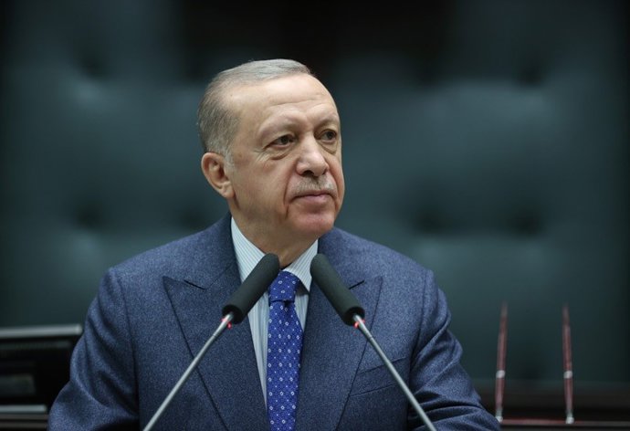 Archivo - Recep Tayyip Erdogan, presidente de Turquía