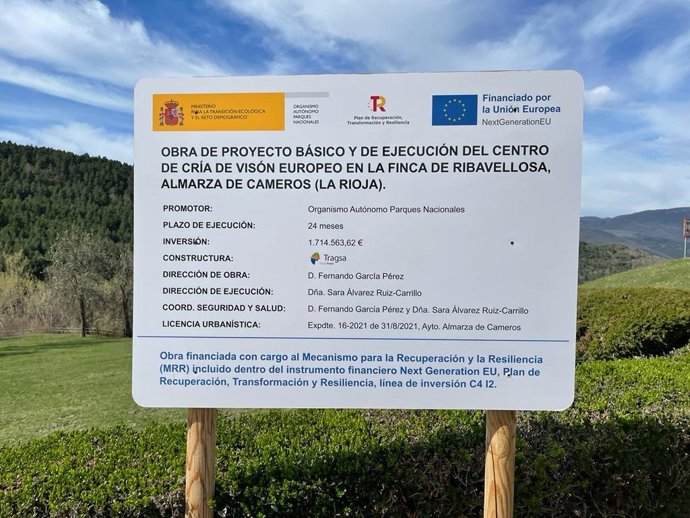 La Rioja contará con un centro nacional de cría de visón europeo para impulsar su protección