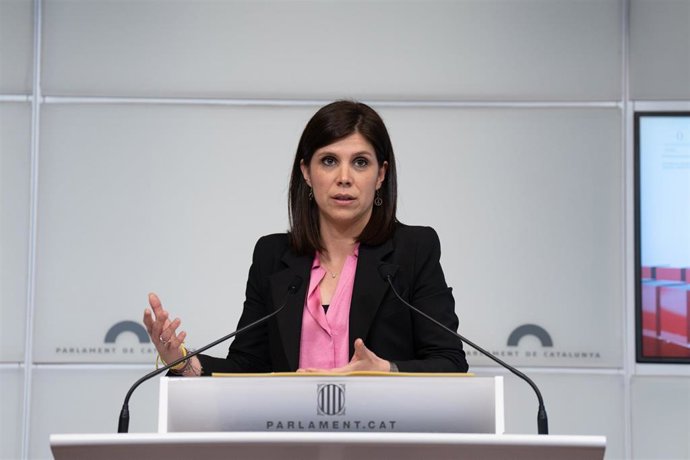 La portavoz de ERC, Marta Vilalta.