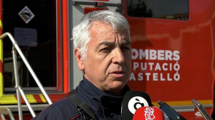 El director del PMA del incendio de Villanueva de Viver