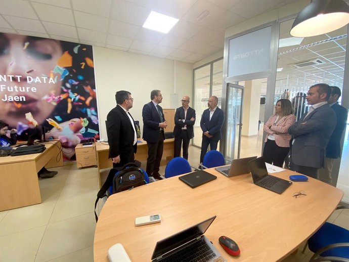 Visita a las instalaciones cedidas a NTT DATA en el Campus Las Lagunillas.