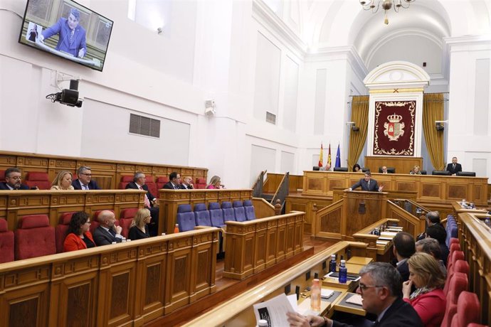 Pleno de las Cortes de Castilla-La Mancha