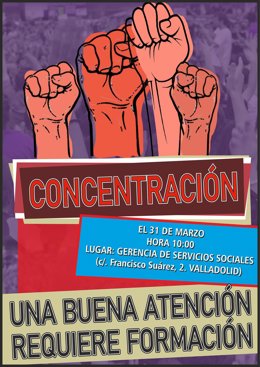Los CTSA se concentran mañana ante la Gerencia de Servicios Sociales para denunciar el preacuerdo sobre el convenio .