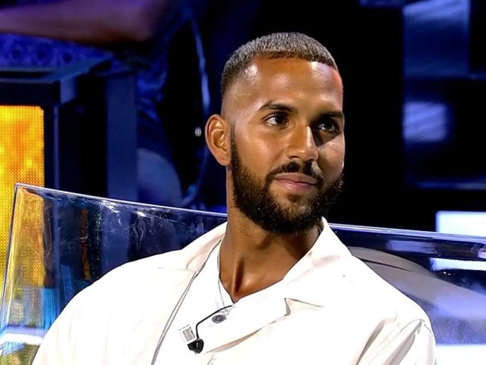 YULEN PEREIRA EN EL PLATÓ DE 'SUPERVIVIENTES'