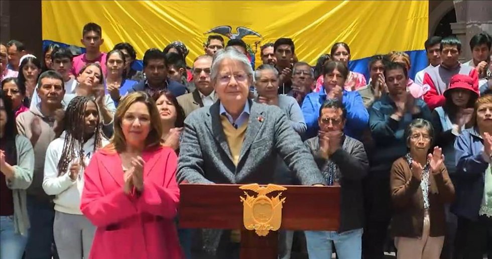 El presidente de Ecuador, Guillermo Lasso