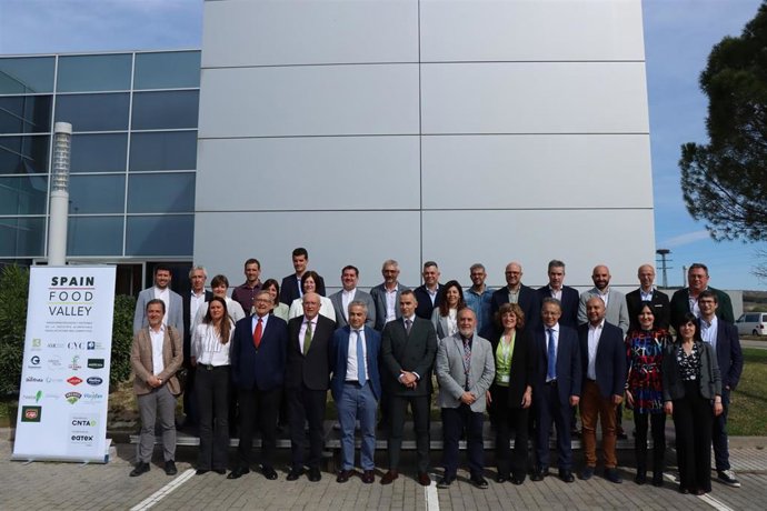Imagen de los representantes del Spain Food Valley
