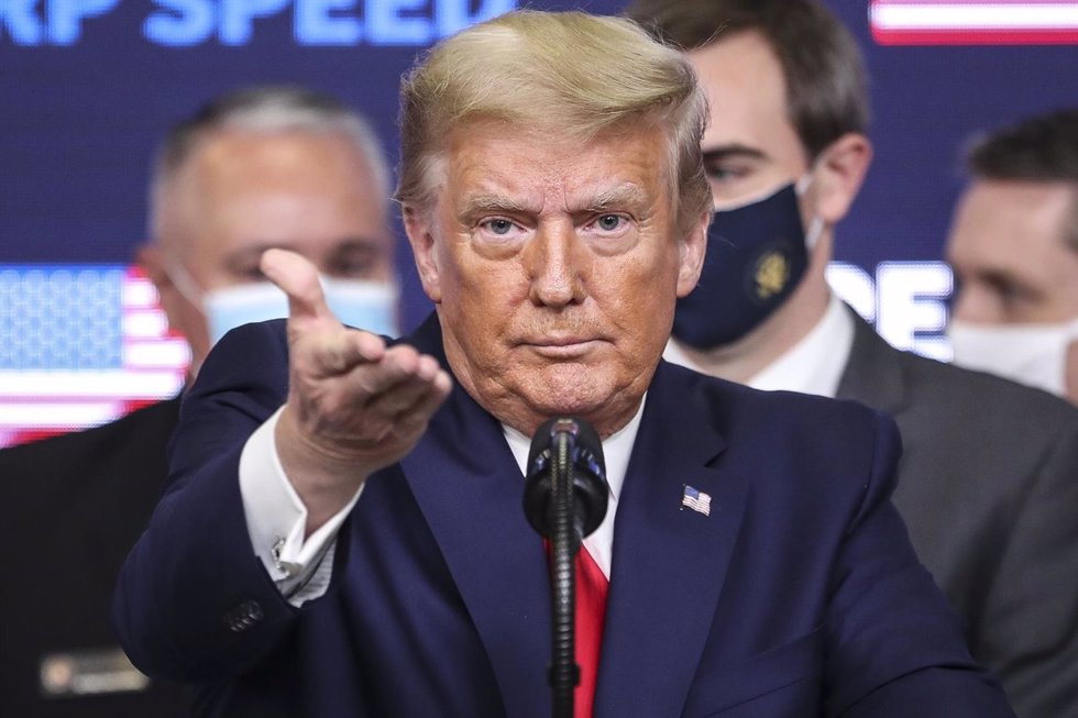 El presidente de EEUU, Donald Trump. 