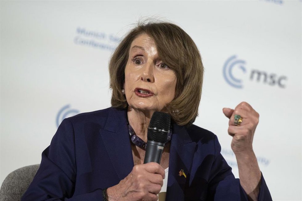 Archivo - La expresidenta de la Cámara de Representantes de EEUU Nancy Pelosi