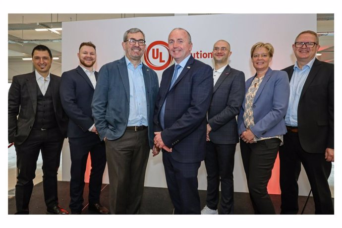 UL Solutions expands U.K. laboratory to help better service the appliance and lighting industries. Pictured above left to right: Alessio Dellanoce, VP and GM, UL Solutions, Kieron Dent, senior sales executive, UL Solutions, Paul Jones, director, UK and 