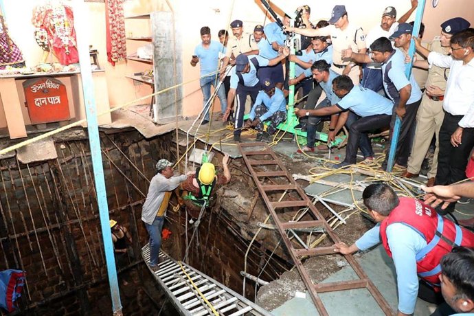 Imatge del temple hindú a Indore