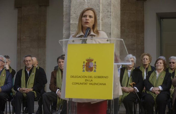 Archivo - La delegada del Govern a la Comunitat Valenciana, Pilar Bernabé, en una imatge d'arxiu