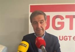 El candidato socialista a la Alcaldía de Oviedo, Carlos Fernández Llaneza