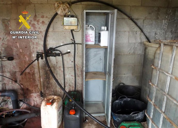 La Guardia Civil investiga a una persona dedicada a cometer robos en fincas del Altiplano