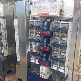 Archivo - Cuadro BT de Endesa