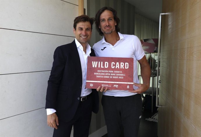 David Ferrer y Feliciano López en las instalaciones del RCTB-1899