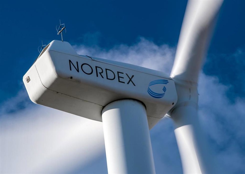 Archivo - Aerogenerador de Nordex