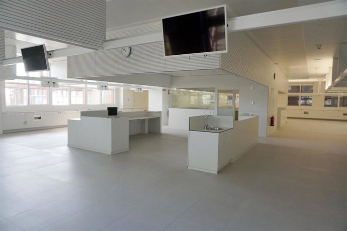 Imagen de la nueva unidad de Hemodiálisis del Hospital Reina Sofía de Tudela