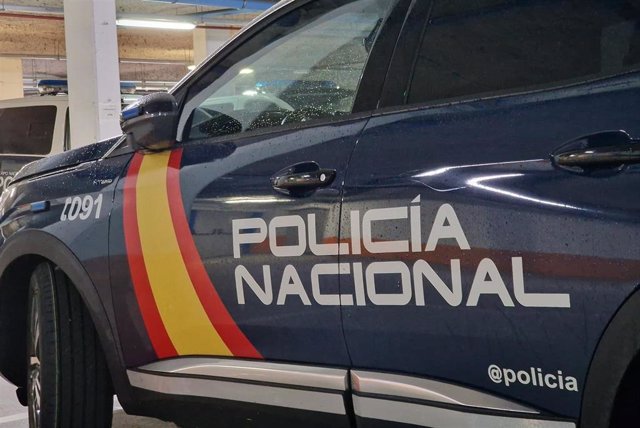 Archivo - Coche de Policía Nacional .