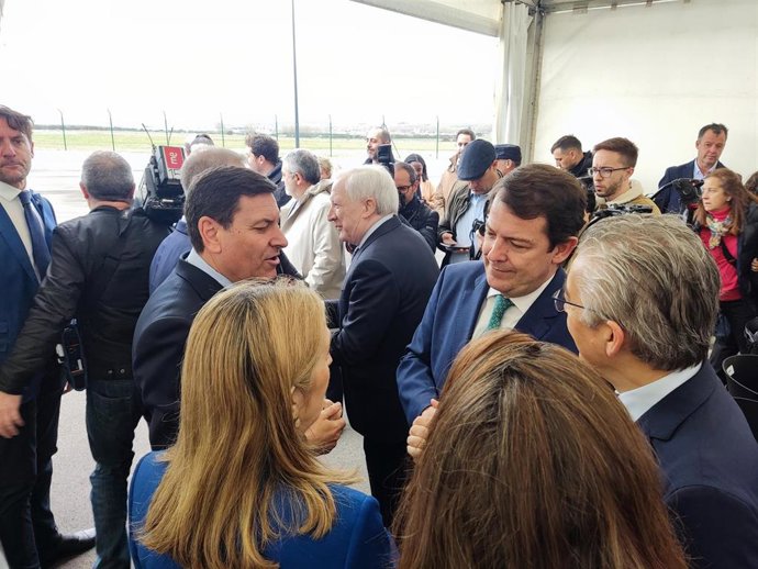 Fernández Mañueco promete 20 millones de euros de inversión para el Parque Tecnológico de Burgos.