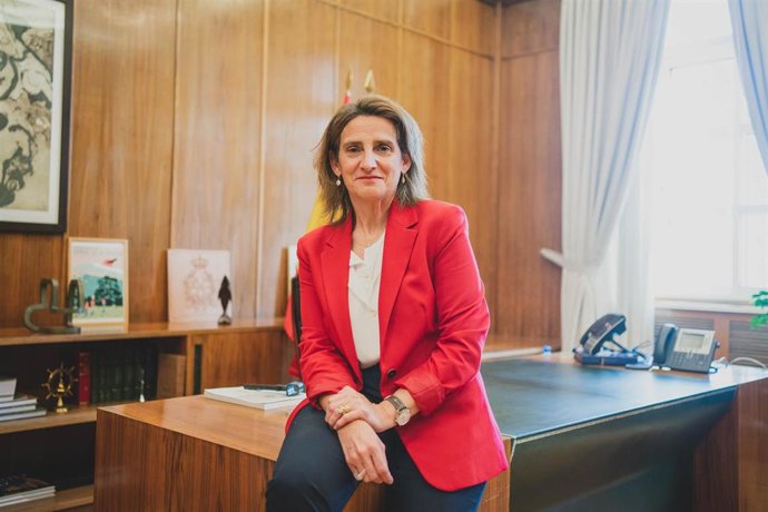 La vicepresidenta tercera y ministra para la Transición Ecológica y el Reto Demográfico, Teresa Ribera