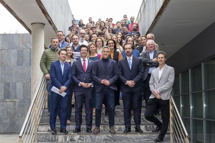El Vicepresidente Y Consejero De Universidades, Igualdad, Cultura Y Deporte, Pablo Zuloaga, En La Presentación Del Plan Complementario De Ciencias Marinas