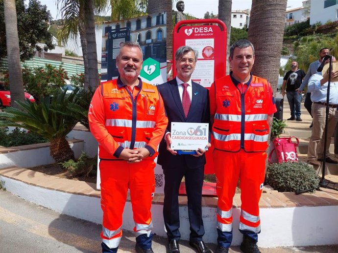 El 061 reconoce a Totalán como nueva zona cardioasegurada en la provincia de Málaga