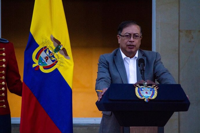 Archivo - El presidente de Colombia, Gustavo Petro