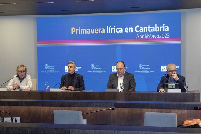 Acto de presentación del programa `Primavera Lírica en Cantabria