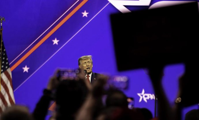 El ex presidente de Estados Unidos Donald Trump 