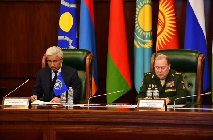 El secretario general de la Organización del Tratado de Seguridad Colectiva (OTSC), Imangali Tasmagambetov