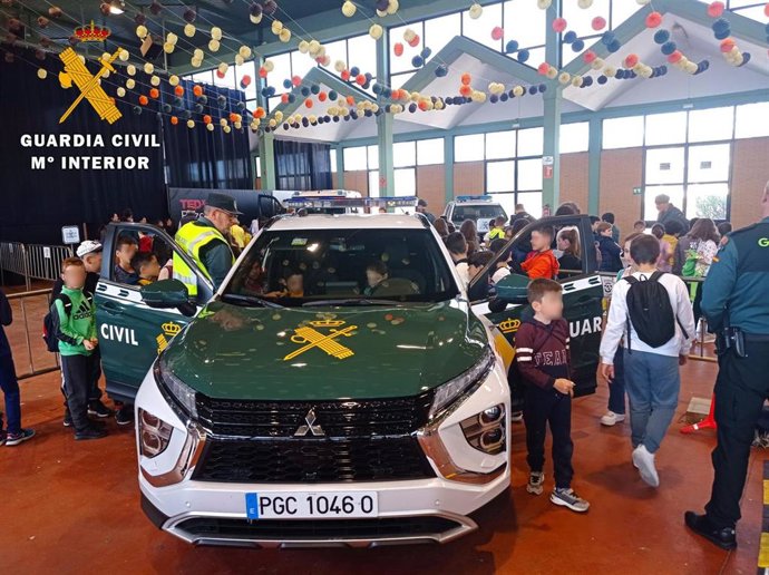 Una de las exposiciones organizadas por la Guardia Civil.