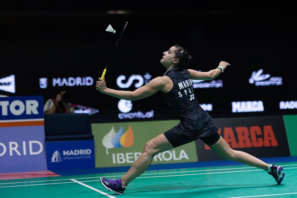 Carolina Marín en el Madrid Spain Masters